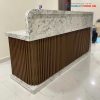 Quầy Lễ Tân 2m Gỗ MDF Lõi Xanh Cũ
