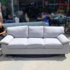 Sofa Băng 3 Chỗ Bọc Vải Xám Cũ