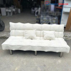 Sofa Bed Bánh Ú 1m7 Bọc Nhung Cũ