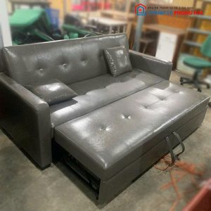 Sofa Bed Kéo Thành Giường Bọc Da Cũ