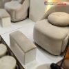 Sofa Đơn Bọc Vải Cũ Kèm Gối
