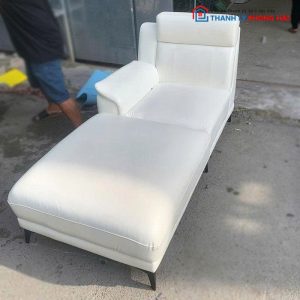 Sofa Góc L Bọc Da Kèm Bàn Cũ