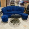 Sofa Sò Màu Xanh Navy Kèm Gối Tim Cũ