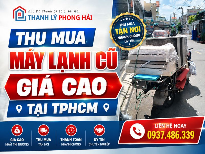 thu mua máy lạnh cũ giá cao