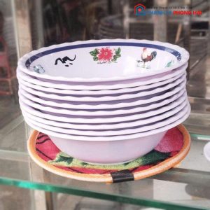 Tô Đĩa Mica Cũ Hoa Văn Giá Rẻ