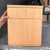 Tủ Cabin 2 Ngăn Gỗ MDF Cũ