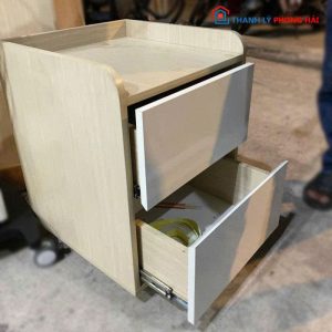 Tủ Cabin 2 Ngăn Kéo Tay Nắm Vát Âm Cũ