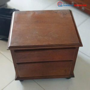 Tủ Cabin 2 Ngăn Kéo Gỗ Cũ