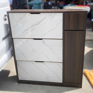 Tủ Giày Dép Cửa Lật Gỗ MDF Cũ