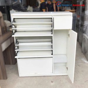 Tủ Giày Dép Gỗ MDF Cửa Lật Cũ