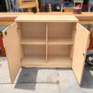 Tủ Hồ Sơ 2 Cánh Gỗ MDF 92cm Cũ