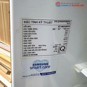 Tủ Lạnh Samsung 2 Cánh RT19M300BGS Cũ