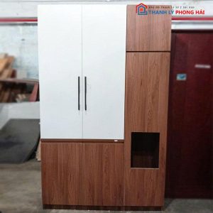 Tủ Quần Áo 1m36 Nhiều Ngăn 6 Cánh Cũ