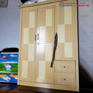 Tủ Quần Áo Gỗ MDF 3 Cánh Cũ