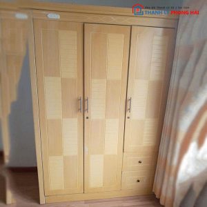 Tủ Quần Áo Gỗ MDF 3 Cánh Cũ