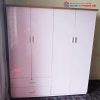 Tủ Quần Áo Nhựa 4 Cánh Có 2 Hộc Kéo Cũ