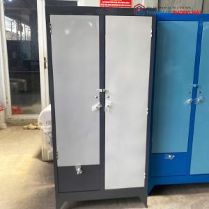 Tủ Sắt 2 Cánh Mới 99% Kèm Hộc Kéo (Nhiều Màu)