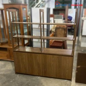 Tủ Trưng Bày Gỗ MDF Cũ Thiết Kế Hiện Đại