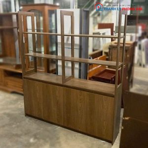 Tủ Trưng Bày Gỗ MDF Cũ Thiết Kế Hiện Đại