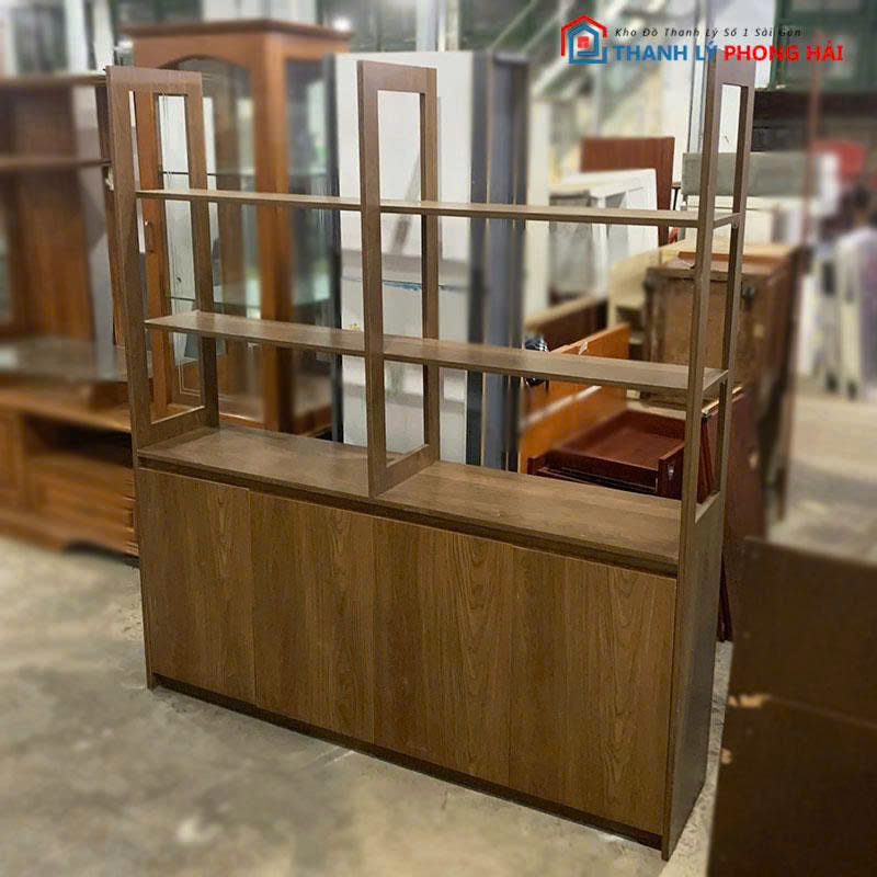 tu-trung-bay-go-mdf-cu-2 Tủ Trưng Bày Gỗ MDF Cũ Thiết Kế Hiện Đại