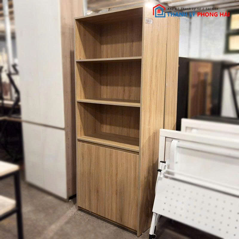 tu-trung-bay-go-mdf-cu-3-tang-1 Tủ Trưng Bày Gỗ MDF Cũ 3 Tầng