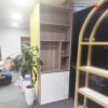 Tủ Trưng Bày Văn Phòng 82cm Gỗ MDF Cũ
