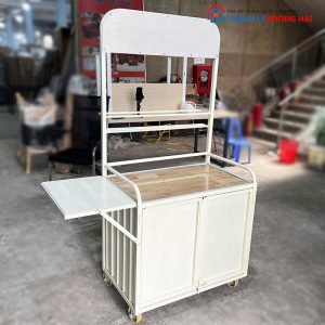 Thanh Lý Xe Bán Hàng Takeaway Bằng Alu Mới 99%