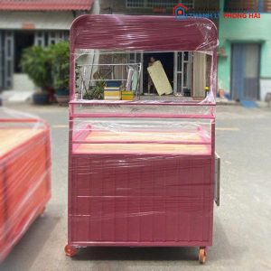 Xe Bán Hàng Takeaway Bằng Alu Mới 99%
