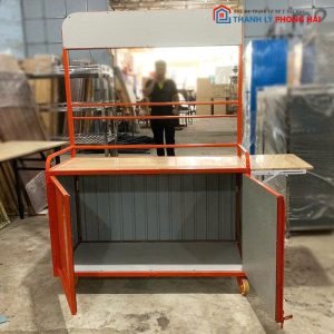 Xe Bán Hàng Takeaway Bằng Alu Mới 99%