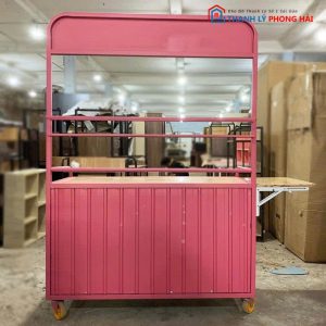 Xe Bán Hàng Takeaway Bằng Alu Mới 99%