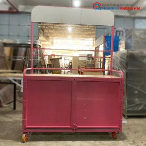 Xe Bán Hàng Takeaway Bằng Alu Mới 99%