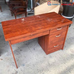 Bàn 1m2 Gỗ MDF Có Hộc Kéo Cũ