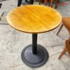 Bàn Cafe 60cm Chân Sắt Mặt Gỗ Ghép (Nhiều Mẫu)