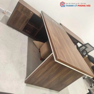 Bàn Giám Đốc Gỗ CN 1m9 Cũ