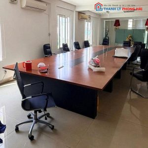Bàn Họp Văn Phòng Gỗ Công Nghiệp Cũ (Nhiều Size)