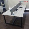 Bàn Làm Việc Nhóm Dài Có Vách Ngăn Cũ