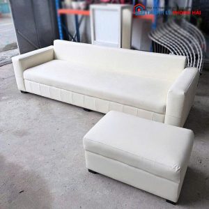 Băng Sofa Da Cũ Kèm Đôn