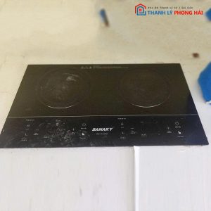 Bếp Điện Đôi Sanaky SNK-201HGW Mặt Kính Cũ