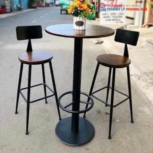 Bộ Bàn Ghế Bar Cafe Mới 99%
