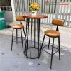 Bộ Bàn Ghế Bar Cao Kèm 2 Ghế Mặt Đệm Mới 99%