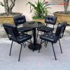 Bộ Bàn Ghế Cafe Lote Vuông 5 Món Mới 99%