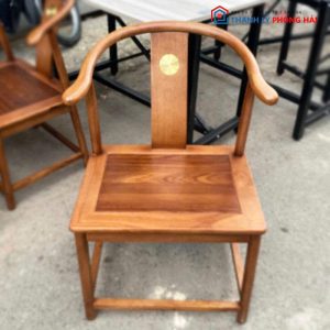 Bộ Bàn Ghế Gỗ Tự Nhiên Kèm 5 Ghế Cũ