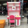 Bộ Bàn Học Cho Bé Cũ Kèm Ghế Và Kệ Sách