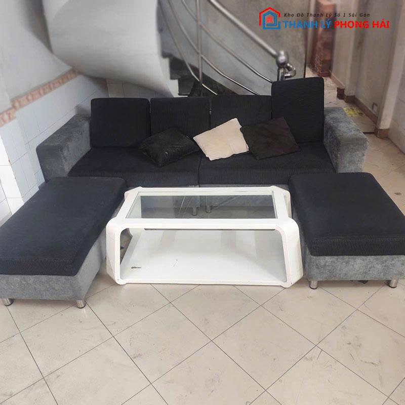 bo-sofa-boc-nhung-cu-kem-ban-3 Bộ Sofa Bọc Nhung Cũ Kèm Bàn Hiện Đại