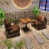 Bộ Sofa Cafe Đơn Kèm Bàn Mới 99%