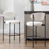 Ghế Bar Mê Tựa Nệm Chân Sắt Mới 99%