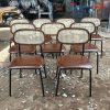 Ghế Cafe Tựa Mắt Cáo Mới 99%