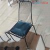 Ghế Khung Sắt Lưng Nan Cũ