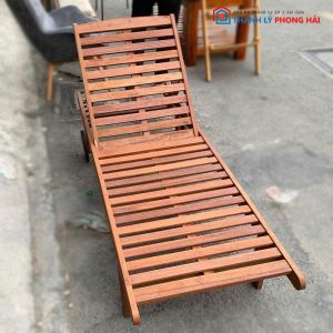 Ghế Thư Giãn 1m8 Gỗ Tự Nhiên Cũ