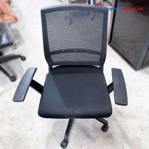 Ghế Văn Phòng Tay Chữ T Lưng Thấp Cũ